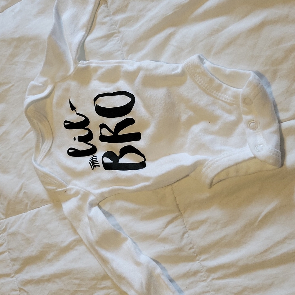 Newborn Lil Bro Onesie